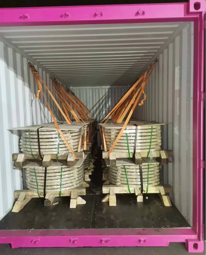 Bande d’acier inoxydable