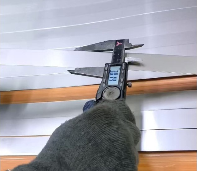 Bande d’acier inoxydable