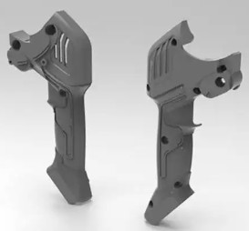 Pièces en plastique et en caoutchouc